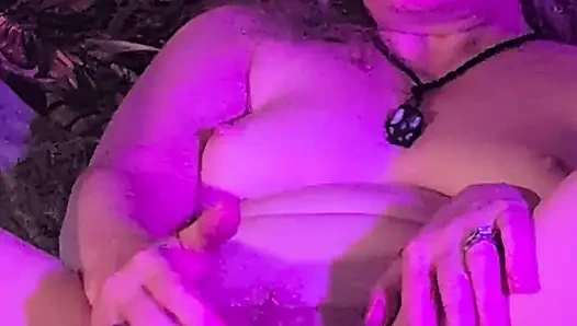 New toys arrived, leading to great orgasms and a fuck that ends with cum on tits!