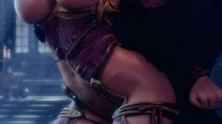 Ivy Valentine en weerwolf