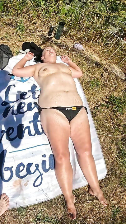 Nude Sunbathing. I Really Want to Encourage Others to Go Offline and Enjoy Real Life