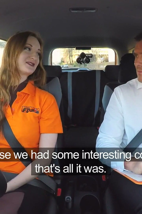Fake Driving School - Kinky Students' Secret: Blowjobs and Creampies for Top Grades