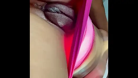 Pussy in Pink Skirt