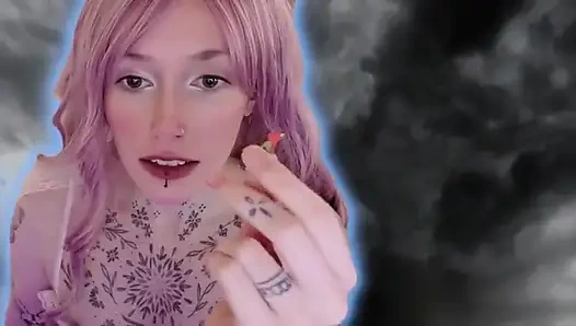 Giantess v0re - peri khayalan raksasa melahap mangsa manusia dengan tenggorokan dan menggoda!