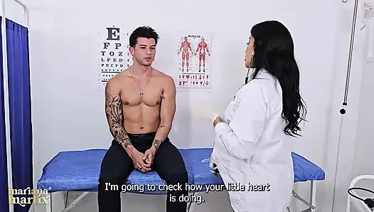 Mariana's Anatomy Chapter II: Dr. Martix Has Risky Sex with Her Patient Next to His Wife - Mariana Martix