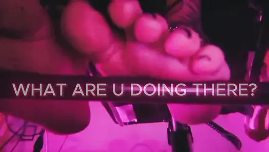 POV Human Furniture: stay still while I enjoy my music YOUR ITALIAN GODDESS