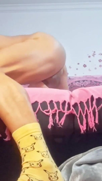 Jaw-dropping moment from "Big Cock Destroys Toy Ass - Intense Humping, Loud Moaning, Cum Explosion & Ass Fingering"