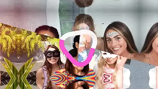 Bffs - cewek-cewek cantik lagi asik nyepong dan ngentot kontol orang asing di malam hari