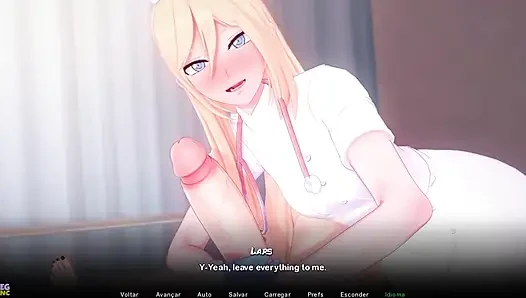 Twisted World remake 28 - heiße krankenschwester hilft mir, sperma mit einem handjob zu sammeln - von eroticgamesnc