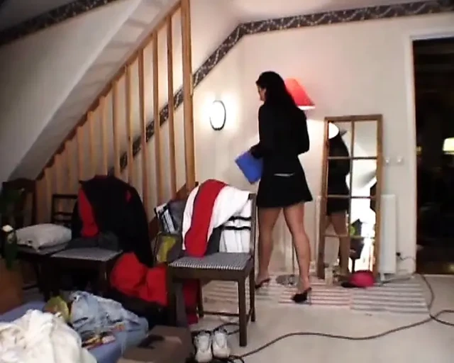 Outstanding French babes sharing big dick in exotic threeway