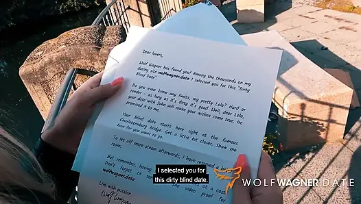 Geile lola Shine wird von einem zufälligen typen geritten! Wolf Wagner