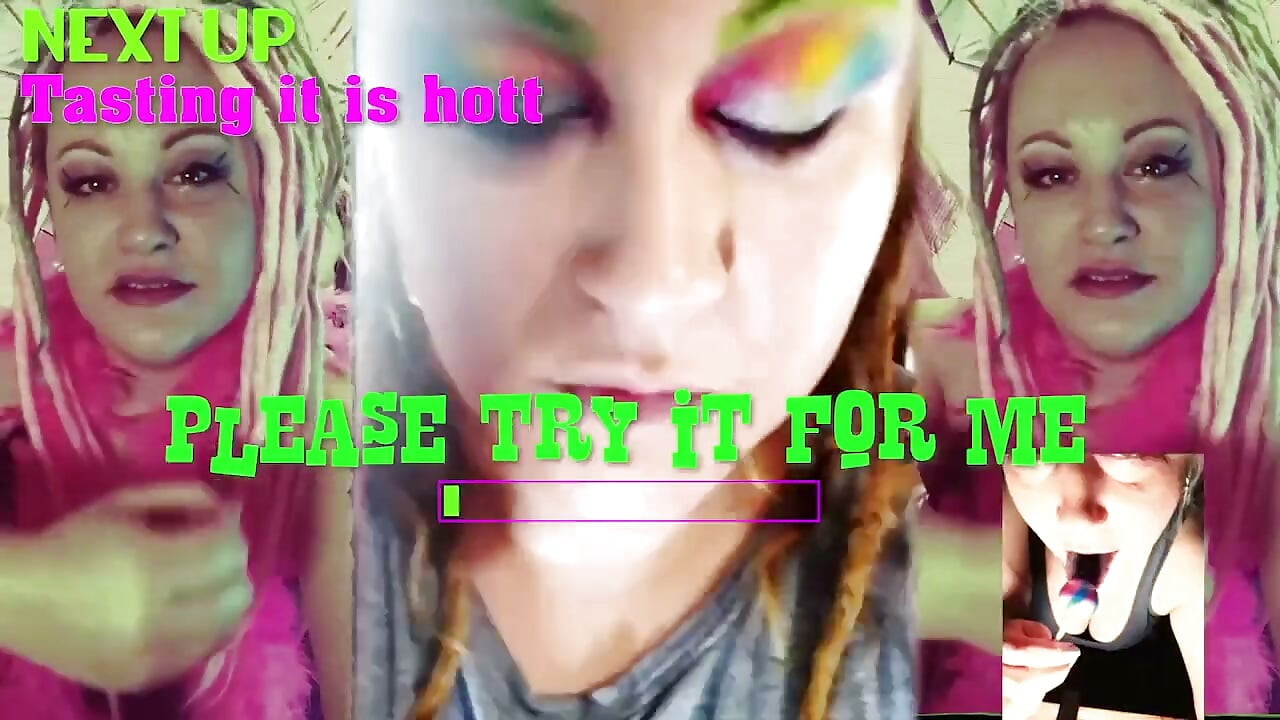 把口交色情片放在第二个屏幕上, 和女神Lana一起关注