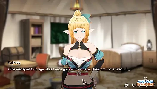 Melarikan diri, peri ninjaku! Gameplay 3d bagian 2 - latihan dan eksplorasi lizet dimulai