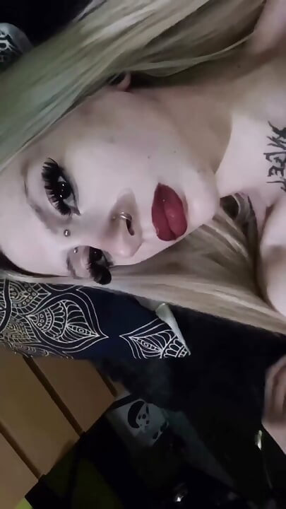 Naughty Skinny Blonde and Her Private Time