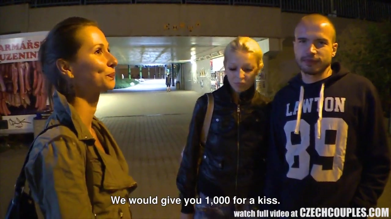 Beautiful Czech Pair Gets Money for GF Exchange