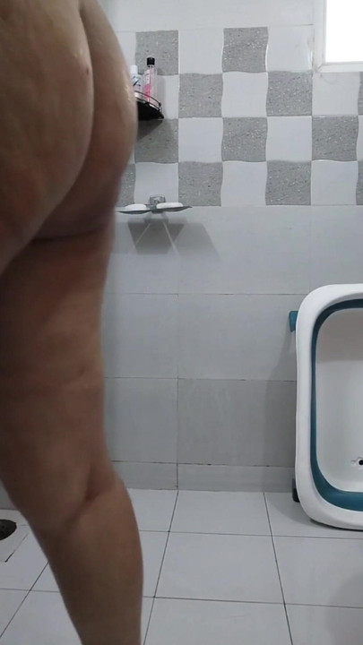 Key moment from "Indian Mom Shower Striptease"