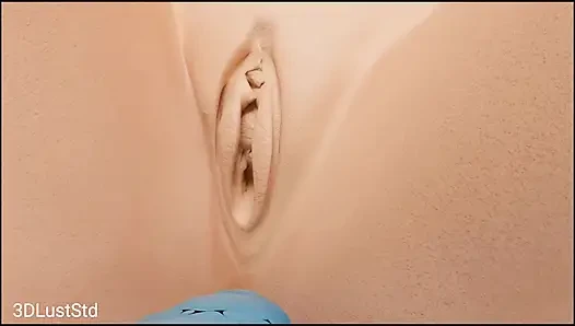 Поднятие киски анальным длинным осьминогой-инопланетянкой, трахающей толстушку-милфу-лесбиянку крупным планом