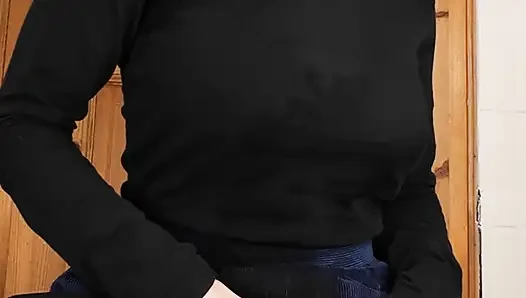 Baş aşağı işemek çok harika hissettiriyor!