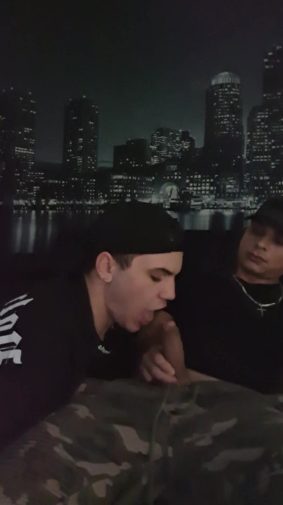 Key moment from "Pavel catches Silvio while he's wanking his dick"