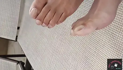 Hotel check-in mit Jenaya Natural Yellowbone Sohlen N Verführungen