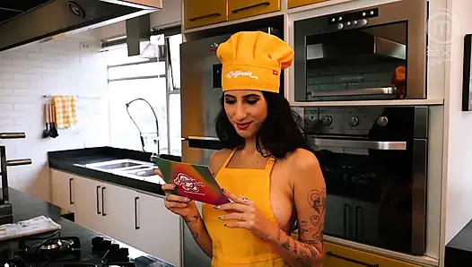 Hot lesbian Latinas cooking - Part 2 - SFW