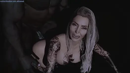 BBC fills her belly with cum
