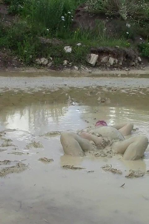 Me Playing in Deep Light Mud