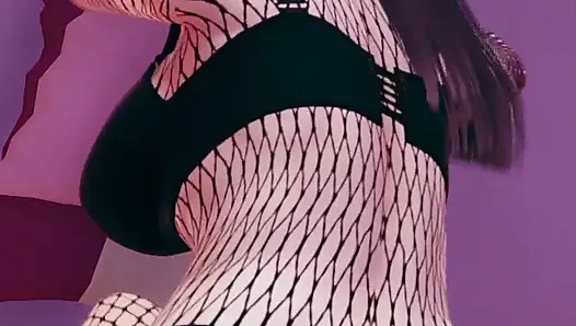 Hinata Hyouga с Наруто в видео от первого лица раком