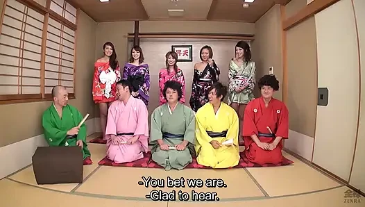 Berühmte JAV-Schauspieler stellen für neujahrsparty und große orgie zusammen