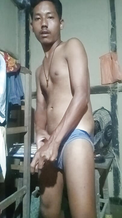 Desi quente jovem garoto masturbação