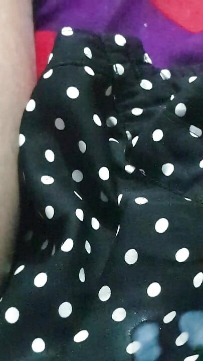 Black big size panis massage in my room