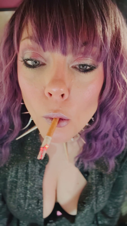 All Dangles From You Smoking Queen, Tina Snua! Close Up With Lots Of Smoke! | Clip 1