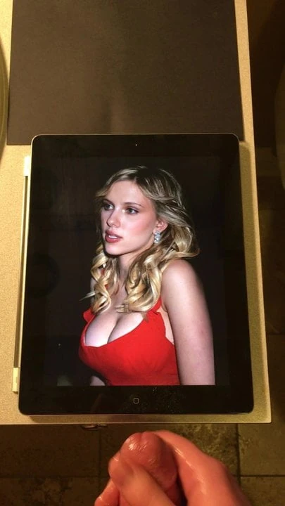 Scarlett Johansson - Cum Tribute 1