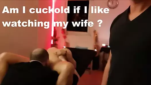 Am I a cuckold if the masseur is licking her?