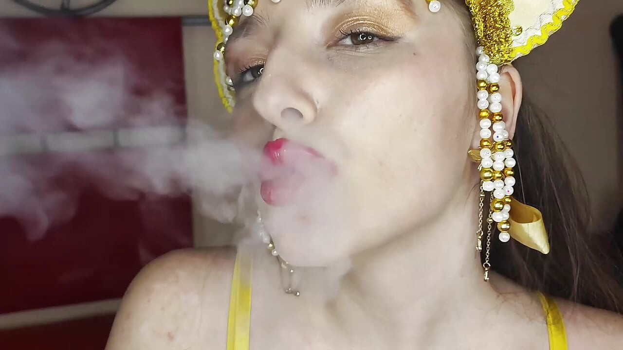 Two Princesses Mesmerize You with Their Sexy Bodies and Sticky Juicy Glossy Lipstick Kisses