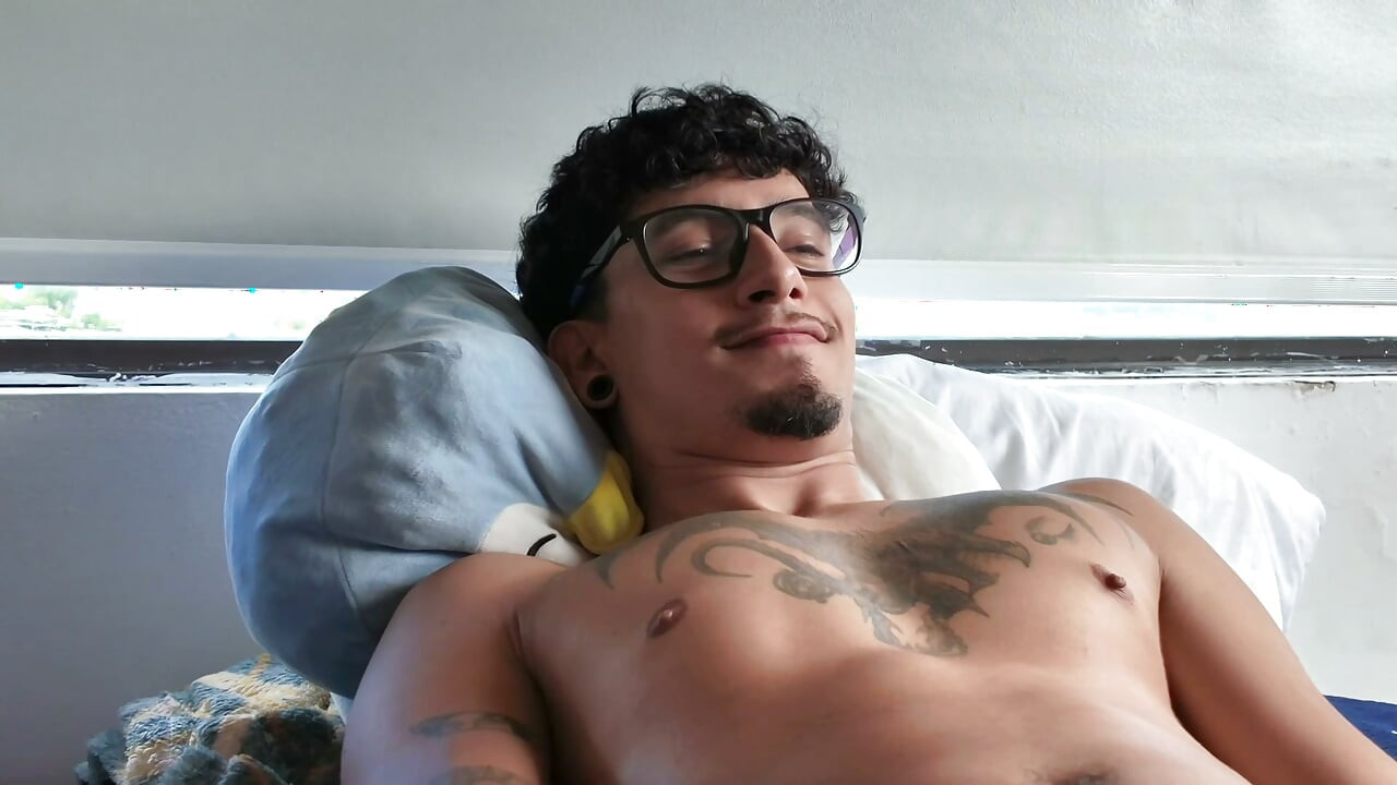 My barber's straight brother makes me suck cock for the first time