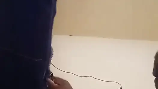 Fucking an old woman harder as she screamed