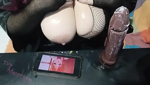 Goth mädchen beobachtet Hentai-regel 34 einteilig