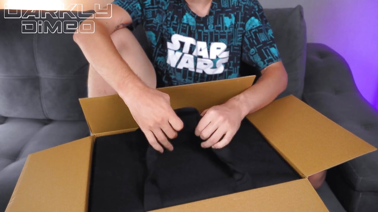 Unboxing Doll From Tantaly. Moaning Horny Guy with Thick Big Dick Stretches Petite Doll Small Pussy