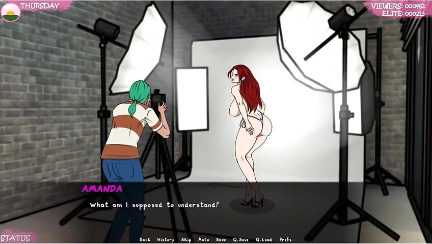 Project Hotwife - Gameplay - Roleplay - Husband Loves Wife Exposing Herself to Male Coworker