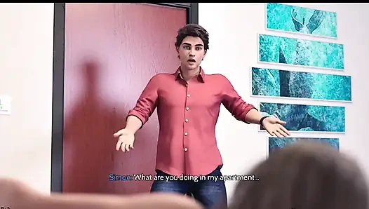 She already in my room she is naked