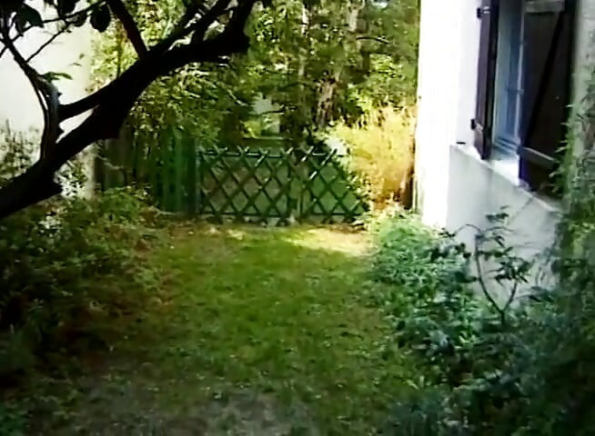 Brunette slut dick sucking and jerking under the shower