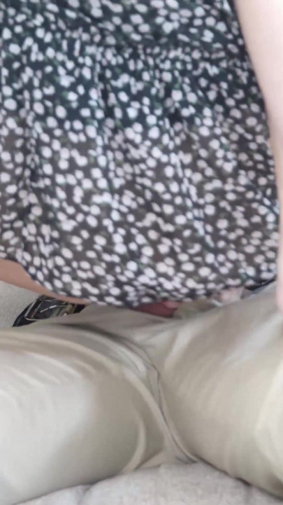 hairy stepmom surprises me while jerking off | Clip 1