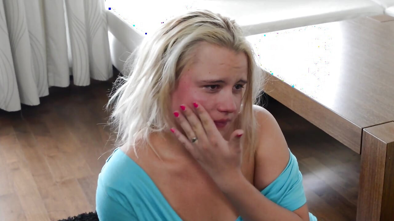 Faceslapping - kiss me or I slapp your fucking face - by top dominatrix Nia black and slave Kornelia Blond