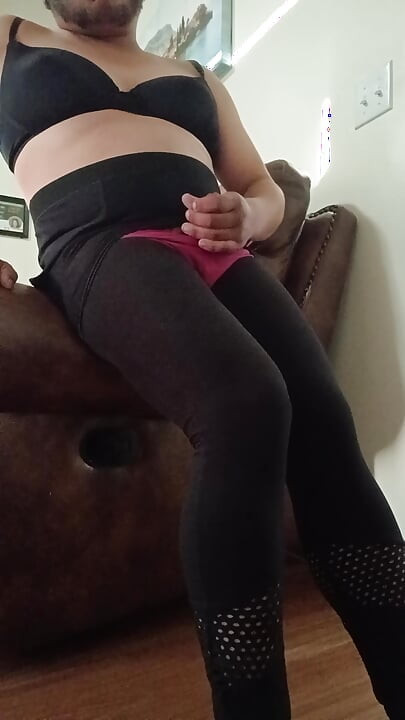 Crossdresser se baví