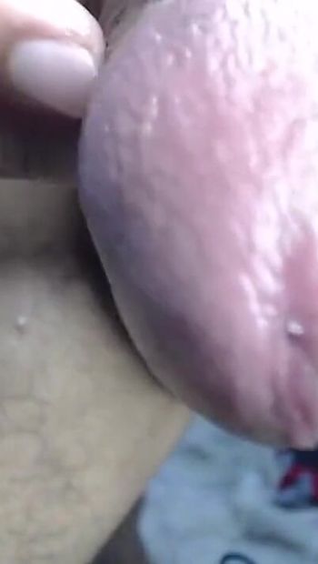 Worship My Uncut Cock and My Big Balls up Close, so Close You Can Smell and Kiss Them