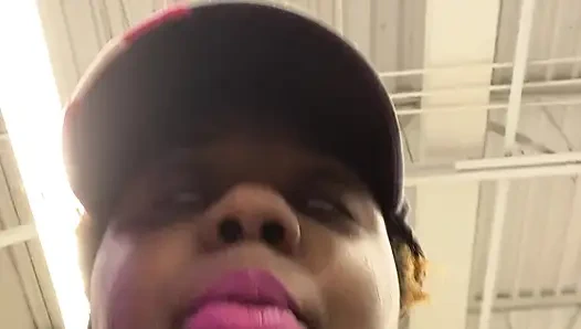 Girl In Public At Walmart