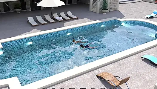 Awam - yüzme havuzu eğlencesi