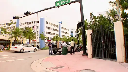 Cute teen gets picked up and fucked hard