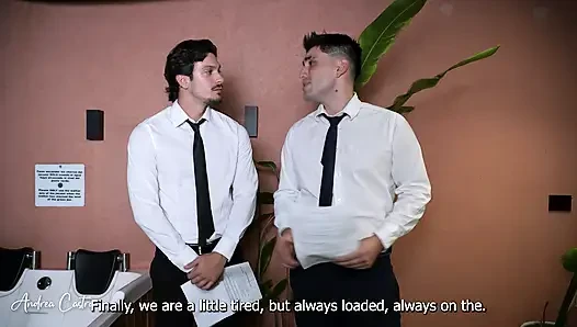 Ein interview endet mit einem dreier mit zwei schwänzen in meiner muschi - Andrea Castro, Papi Rodriguez & Joe Dimarco
