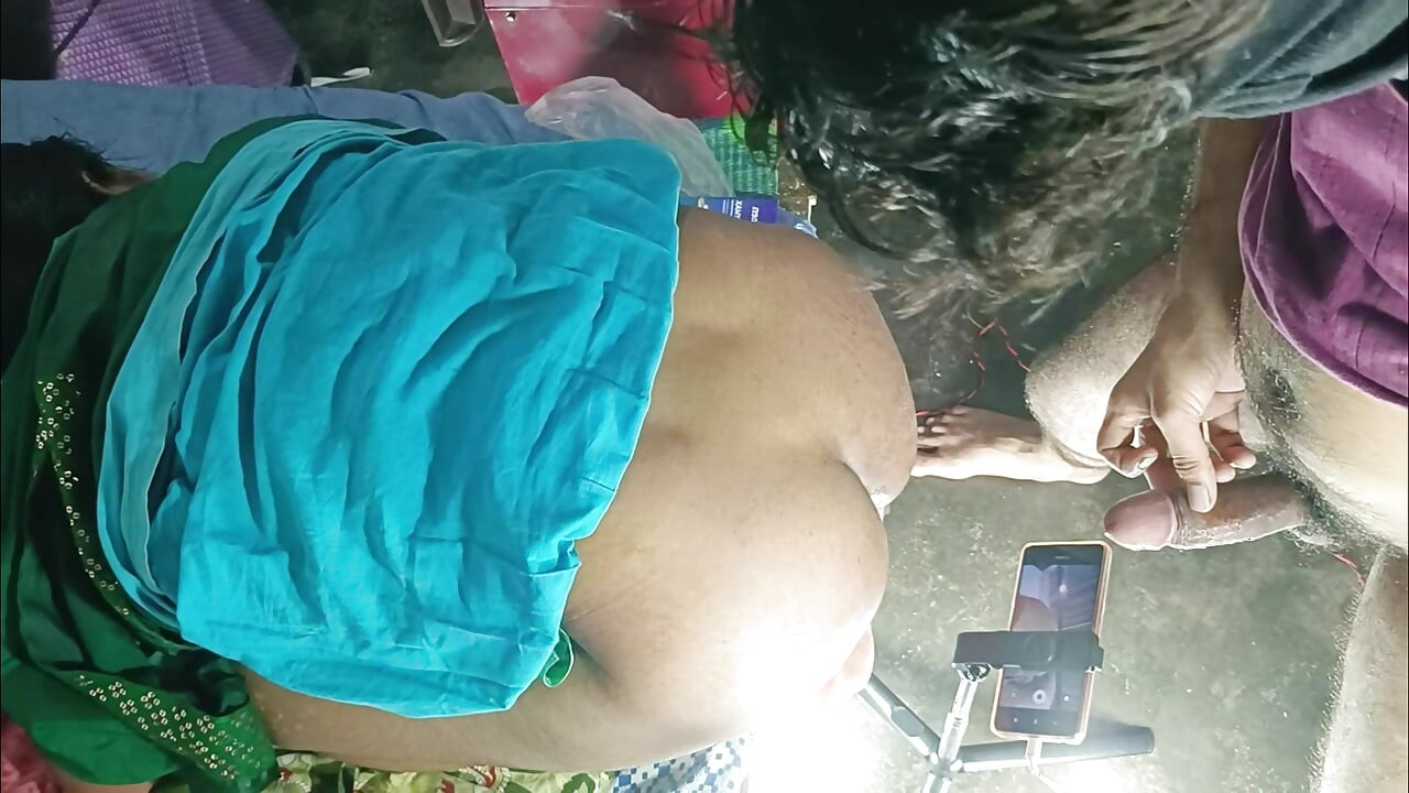 Stepmom's ass fucked by step-son's cock in doggy style Hindi audio