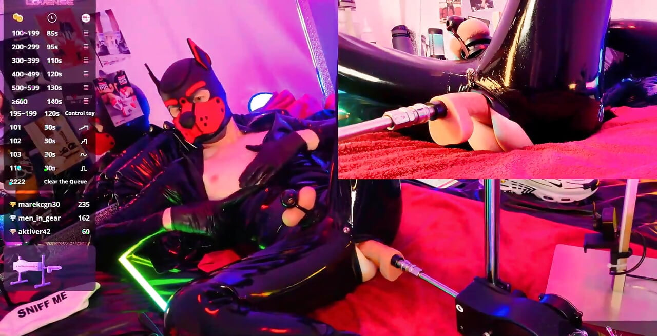 Nicolaus Rubber Show with Pet Mask
